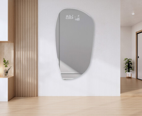 LED zrcadlo do koupelny s nepravidelným tvarem I221 #9