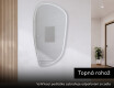 LED zrcadlo do koupelny s nepravidelným tvarem I223 #8