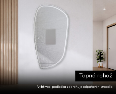 LED zrcadlo do koupelny s nepravidelným tvarem I223 #8