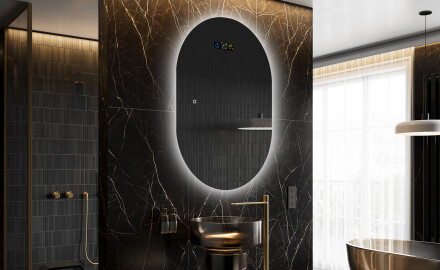 Koupelnové zrcadlo s LED podsvícením L229