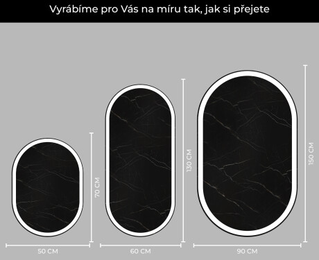 Koupelnové zrcadlo s LED podsvícením L230 #4