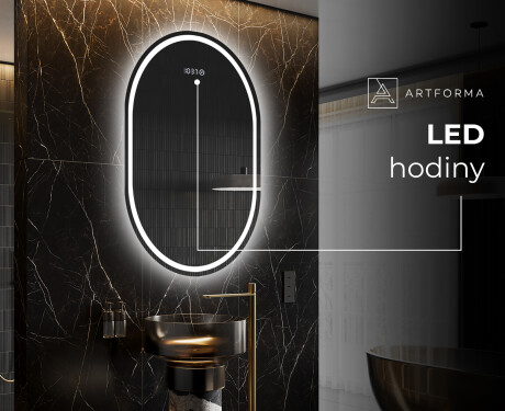 Koupelnové zrcadlo s LED podsvícením L231 #7