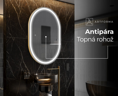 Koupelnové zrcadlo s LED podsvícením L231 #8