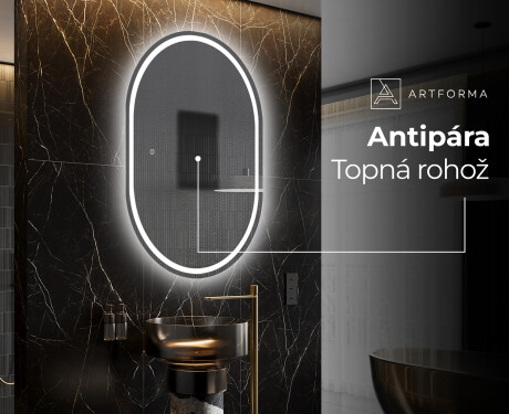 Koupelnové zrcadlo s LED podsvícením L231 #8
