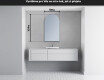 LED zrcadlo do koupelny s nepravidelným tvarem Y221 #4