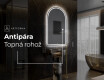 LED zrcadlo do koupelny s nepravidelným tvarem Y223 #8