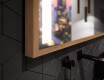 Koupelnové zrcadlo s LED osvětlením a krytem FrameLine L02 #3