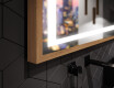 Koupelnové zrcadlo s LED osvětlením a krytem FrameLine L15 #3