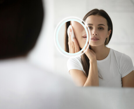 Koupelnové zrcadlo s LED osvětlením a krytem FrameLine L124 #10