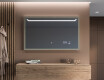 Koupelnové zrcadlo s LED osvětlením a krytem FrameLine L128 #12
