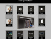 Koupelnové zrcadlo s LED osvětlením a krytem FrameLine L128 #7