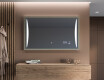 Koupelnové zrcadlo s LED osvětlením a krytem FrameLine L135 #12