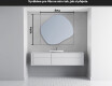 LED zrcadlo do koupelny s nepravidelným tvarem R221 #3