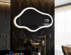 SMART Nepravidelné zrcadlo s LED osvětlením C222 Google