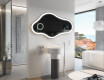 SMART Nepravidelné zrcadlo s LED osvětlením C222 Google #9