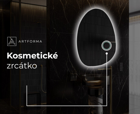 LED zrcadlo do koupelny s nepravidelným tvarem SF221 #5