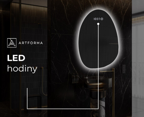 LED zrcadlo do koupelny s nepravidelným tvarem SF221 #8