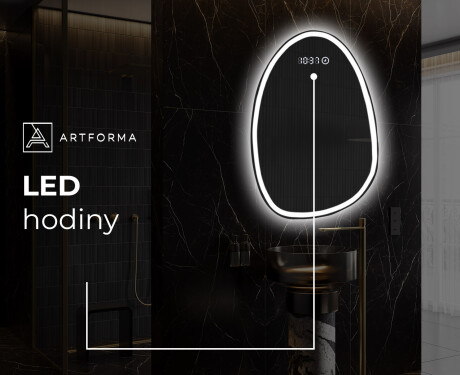 LED zrcadlo do koupelny s nepravidelným tvarem SF222 #8