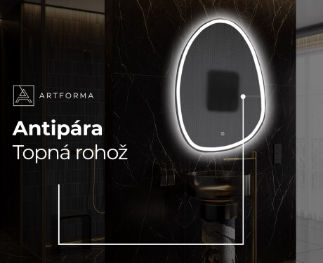 LED zrcadlo do koupelny s nepravidelným tvarem SF222 #9