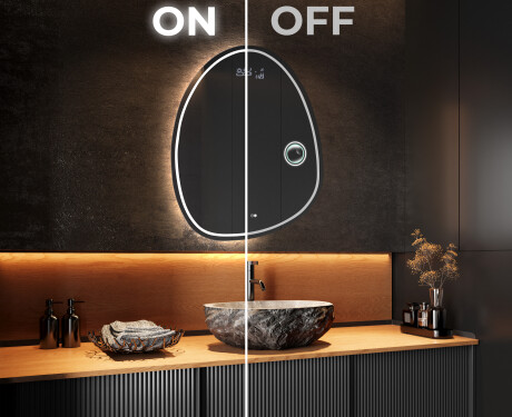 LED zrcadlo do koupelny s nepravidelným tvarem SF223 #3