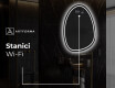 LED zrcadlo do koupelny s nepravidelným tvarem SF223 #8