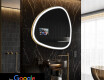 Nepravidelné zrcadlo do koupelny SMART J222 Google