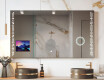 Moderní LED Zrcadlo s rámem iPad Displine L38