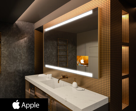 Koupelnové zrcadlo s osvětlením SMART L47 Apple
