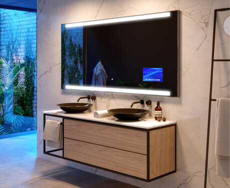 Koupelnové zrcadlo s osvětlením SMART L47 Apple #9