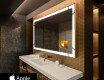 SMART Zrcadlo do koupelny LED L126 Apple
