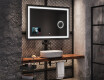 Smart koupelnové zrcadlo s LED podsvícením L15 Řada Google #6