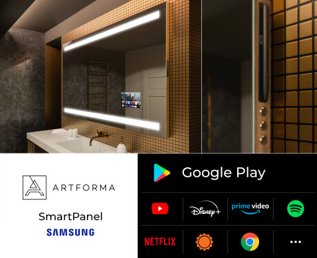SMART Zrcadlo do koupelny LED L09 Samsung #2