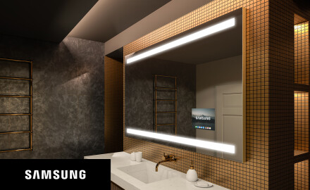 SMART Zrcadlo do koupelny LED L09 Samsung