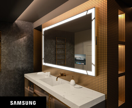 Koupelnové zrcadlo s osvětlením SMART L126 Samsung #1