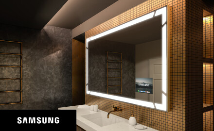Koupelnové zrcadlo s osvětlením SMART L126 Samsung