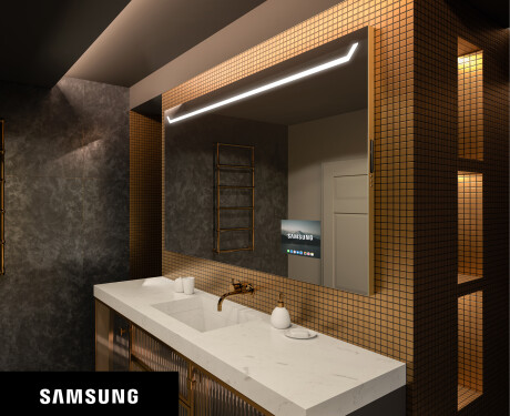 SMART Zrcadlo do koupelny LED L128 Samsung