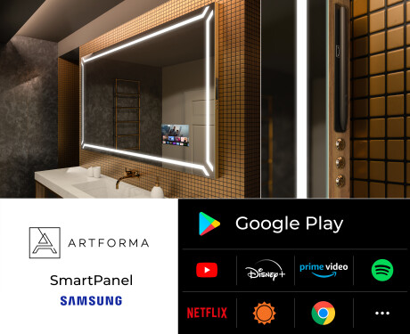 Koupelnové zrcadlo s osvětlením SMART L129 Samsung #2