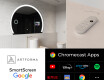 Půlkruhové zrcadlo do koupelny SMART W222 Google #2