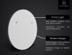 SMART Kulaté zrcadlo s LED osvětlením L33 Samsung #2
