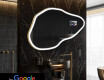 Nepravidelné zrcadlo do koupelny SMART P222 Google