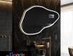 Nepravidelné zrcadlo do koupelny SMART P223 Google