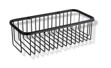 Košík 30x14x9 / matná černá