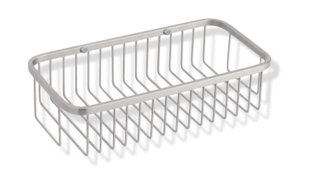 Košík 30x14x9 / kartáčovaná ocel