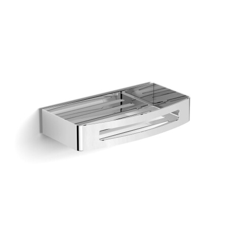 Košík 22x12x4 / uchycení Lift & Clean™ / leštěná ocel #1
