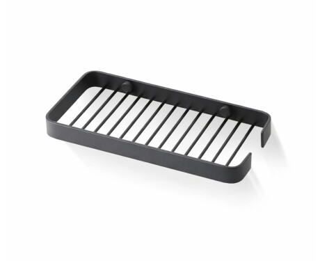 Košík 20x10x2 / široký rám / matná černá