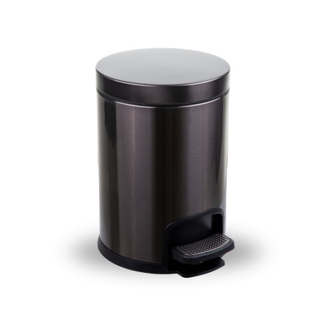 Kruhový koš s pedálem PREMIUM, 5 l, soft close / grafitová metalíza #1