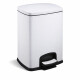 Šlapací koš PREMIUM, obdélníkový, 20 l, s funkcí soft close / bílý #1