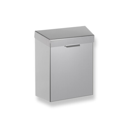 Nádoba na hygienický odpad 4,5 l, řada R1 / kartáčovaná nerezová ocel #1