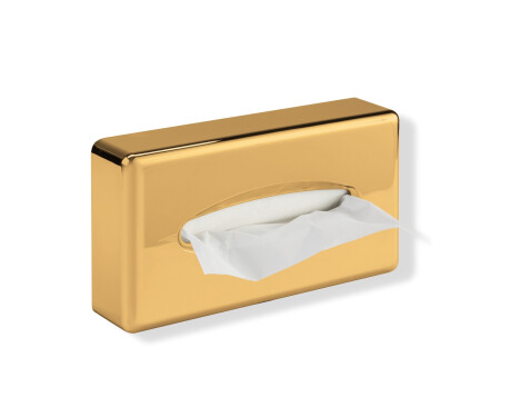 Dávkovač hygienických ubrousků / ABS, zlatý lesk