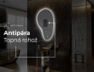 LED zrcadlo do koupelny s nepravidelným tvarem S221 #8